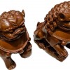 樹脂雕塑 小獅子 一對