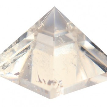 天然白水晶 金字塔 白水晶塔擺件