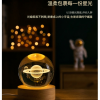 土星水晶球 星空小夜燈 