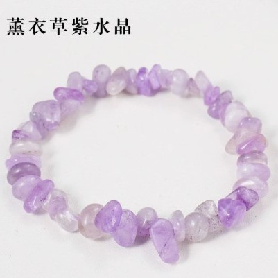 天然 水晶碎石 手鏈
