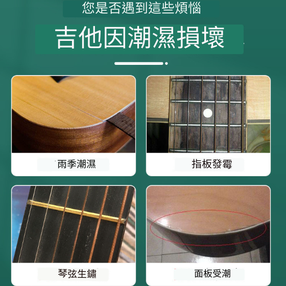 樂器專用 乾燥劑 結他 小提琴 古箏 除濕 防潮 防黴包 快速吸濕包 1小包裝