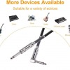 CR 3米 結他音頻 降噪連接線 Jack Cable 6.35 直彎頭 結他線 6.5音頻線
