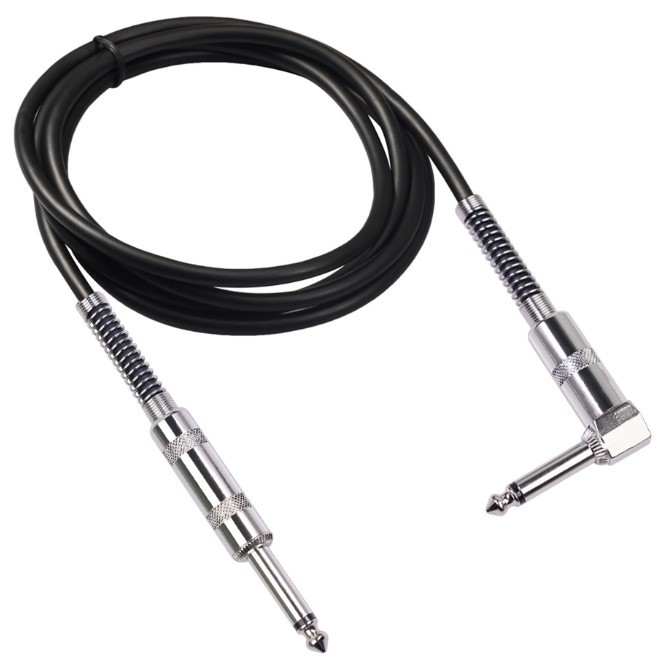 CR 3米 結他音頻 降噪連接線 Jack Cable 6.35 直彎頭 結他線 6.5音頻線