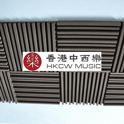 5cm 厚 長槽天花擴散 吸音海綿 50X50CM