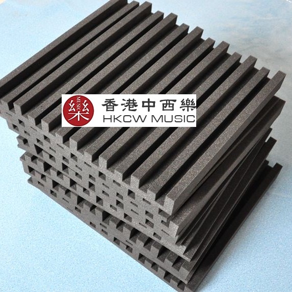 5cm 厚 長槽天花擴散 吸音海綿 50X50CM