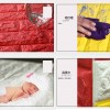 3D 立體鈄磚紋款 彈性磚牆貼