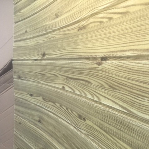 3D 立體長條木紋款 彈性磚牆貼