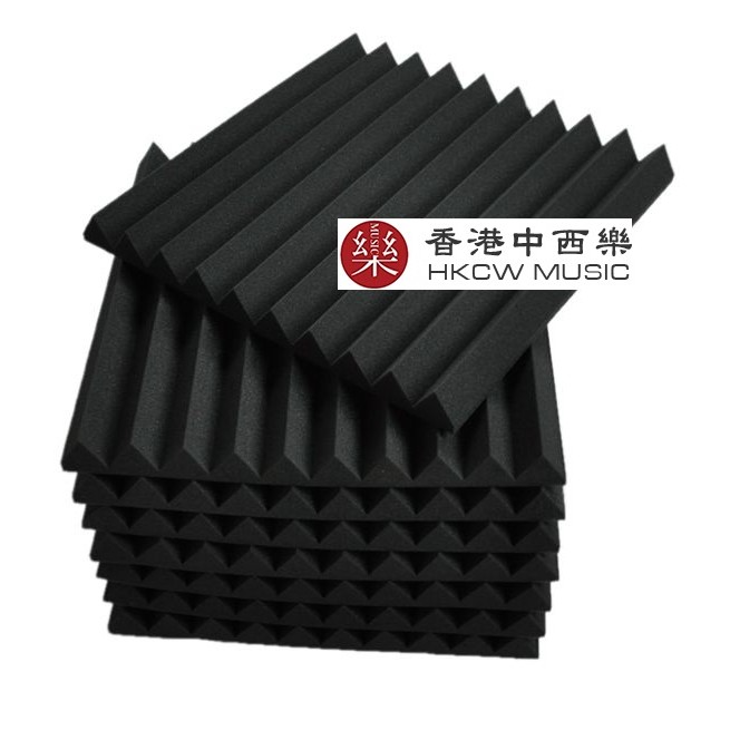 5CM厚 長槽 三角形 隔音 吸音棉   50X50CM