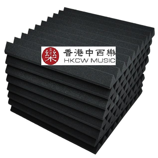 5CM厚 長槽 三角形 隔音 吸音棉   50X50CM