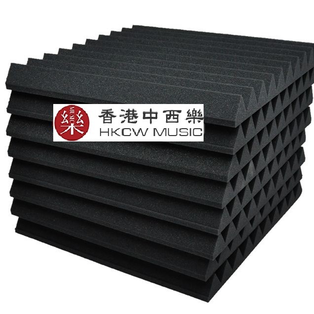 5CM厚 長槽 三角形 隔音 吸音棉   50X50CM