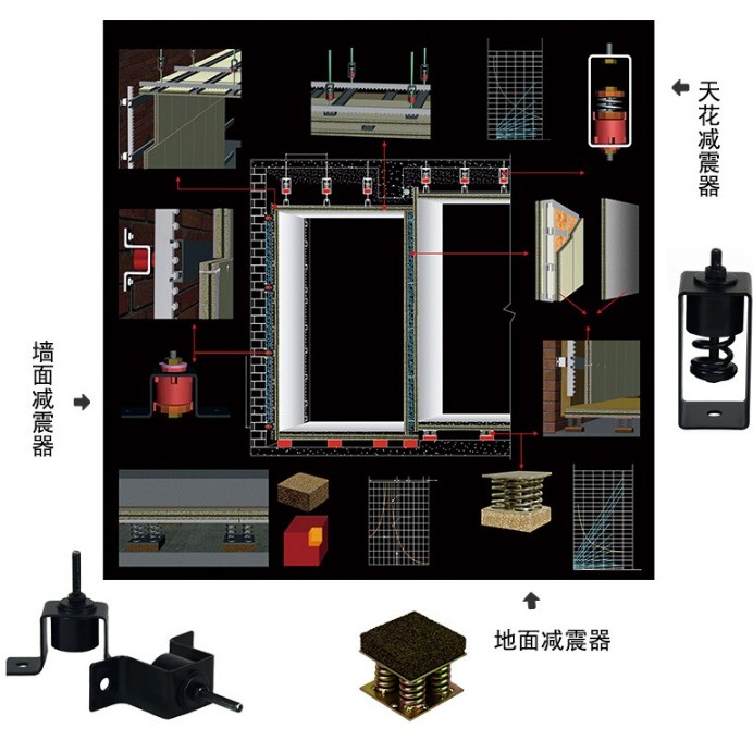 60CMX60CM 16MM厚 複合阻尼 隔音板