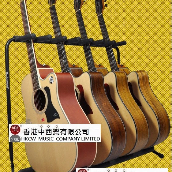 多把結他展示架 