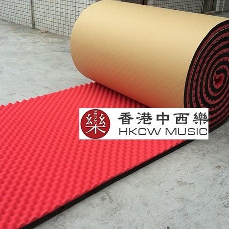1米X1米 5CM 厚 复合 帶背膠 隔音 波浪棉 