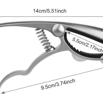 金屬豹子型 結他變調夾 Leopard CAPO