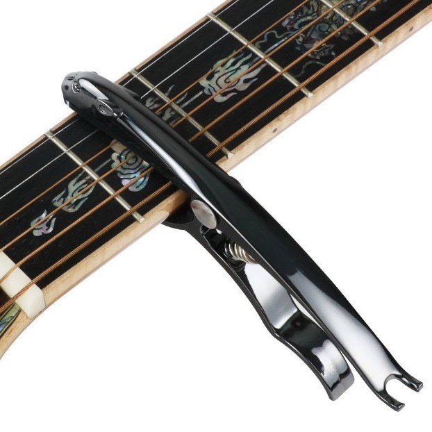 金屬豹子型 結他變調夾 Leopard CAPO