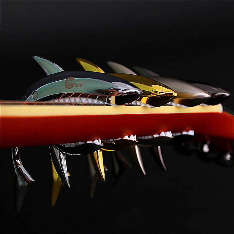 金屬鯊魚型 結他變調夾 SHARK CAPO