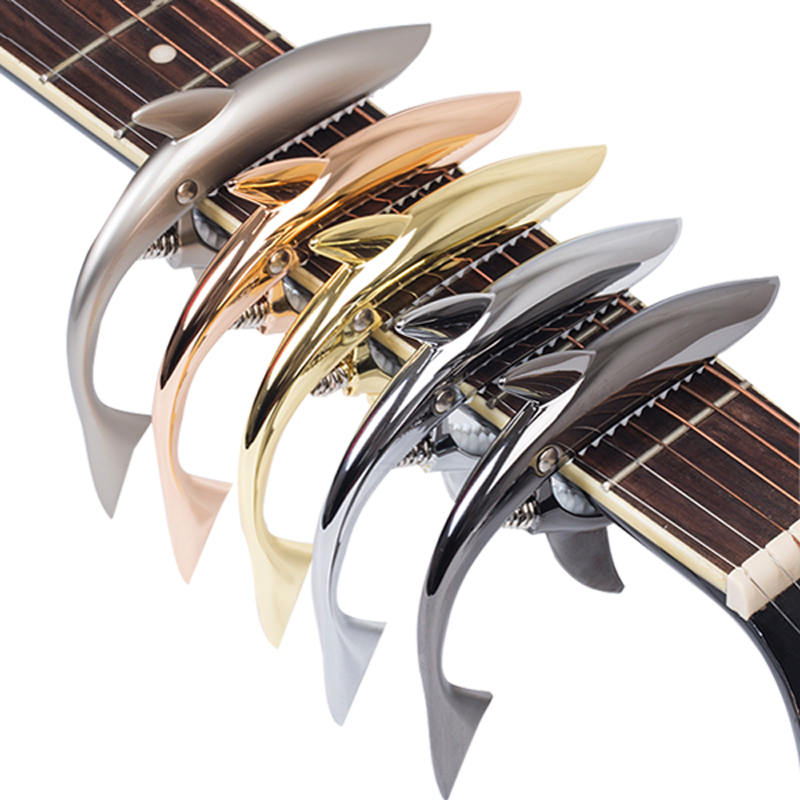 金屬鯊魚型 結他變調夾 SHARK CAPO