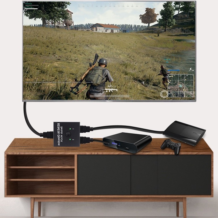 HDMI 一開二 切換器 二進一出 分屏器