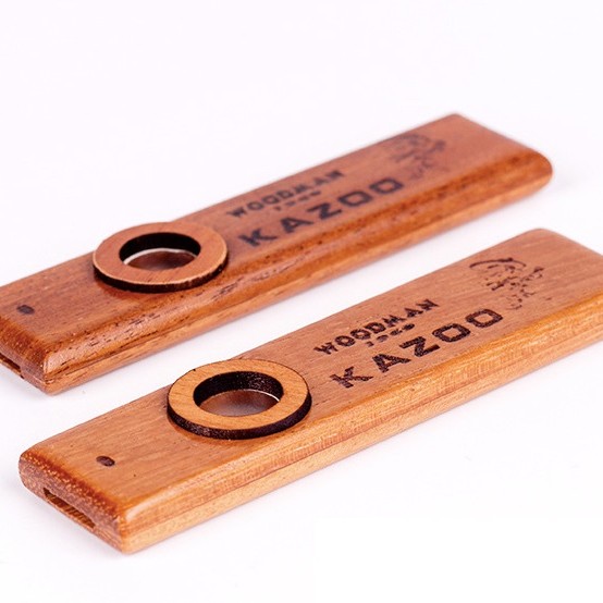 柚木木質 卡祖笛 KAZOO
