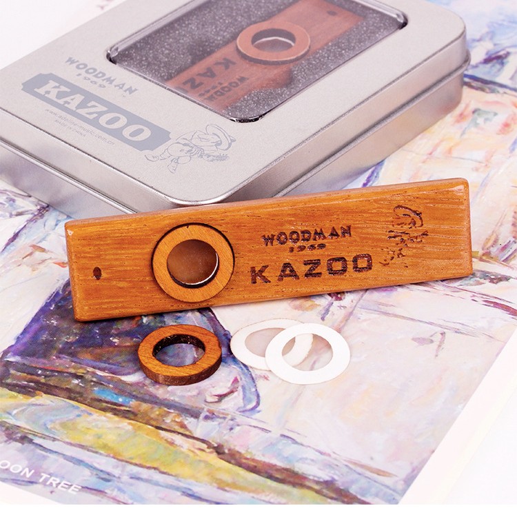 柚木木質 卡祖笛 KAZOO