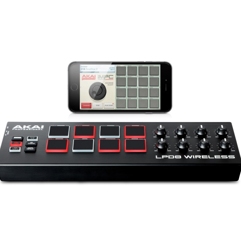 AKAI Professional LPD8 Wireless MIDI 控制器