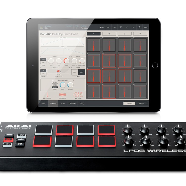 AKAI Professional LPD8 Wireless MIDI 控制器