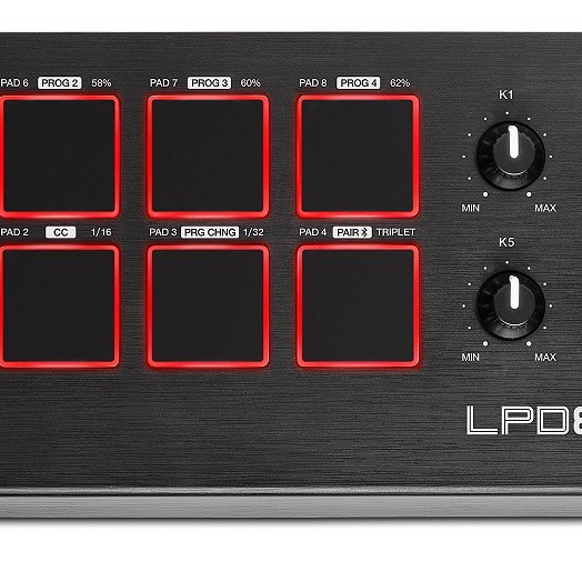 AKAI Professional LPD8 Wireless MIDI 控制器