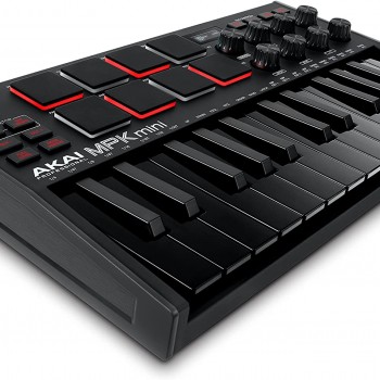 AKAI MPK Mini MK3 MIDI KEYBOARDS BLACK 黑色特別版 