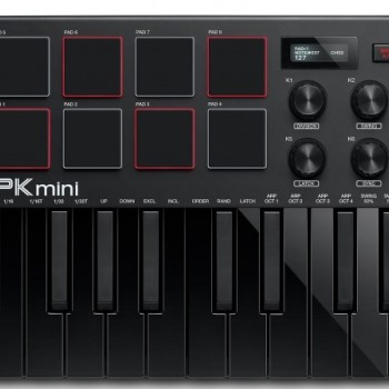 AKAI MPK Mini MK3 MIDI KEYBOARDS BLACK 黑色特別版 