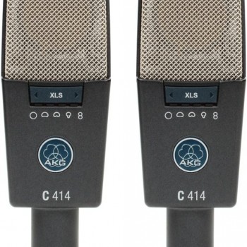 AKG C414 XLS Matched pair stereo set