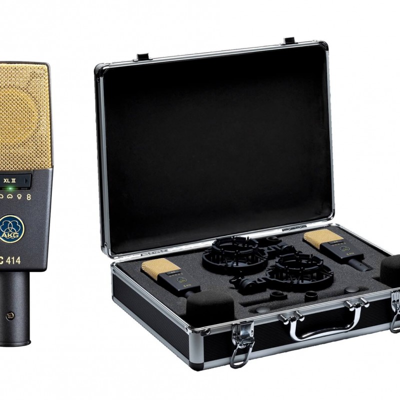 AKG C414 XLII Matched pair stereo set