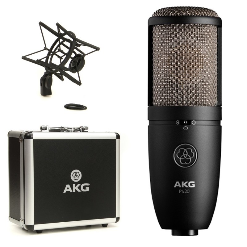 AKG P420 大震膜 電容咪