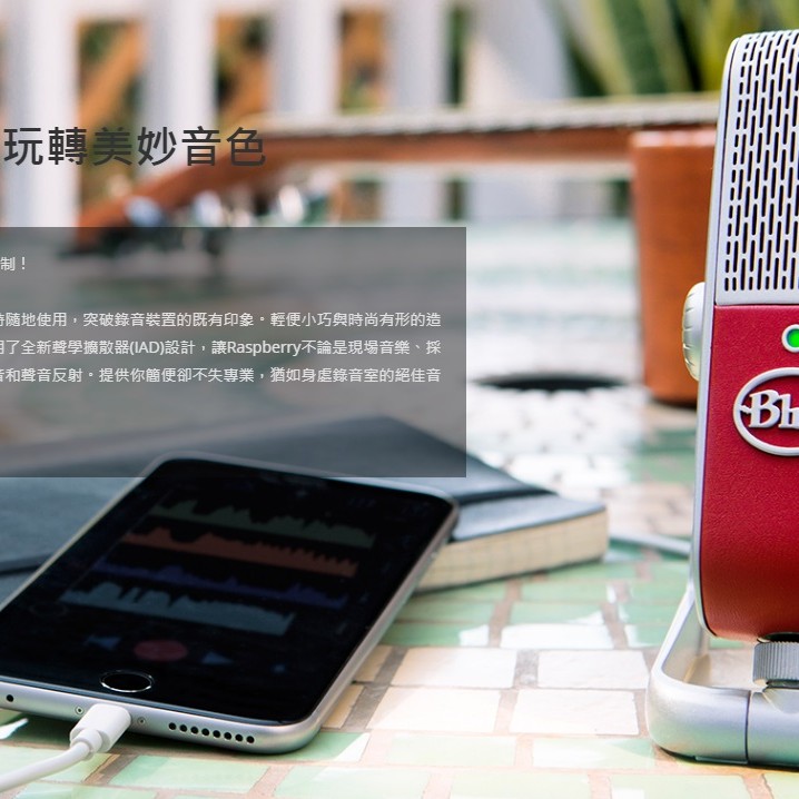 BLUE MIC Raspberry USB microphone