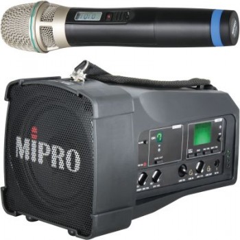 MIPRO MA-100 迷你無線喊話器 單咪款 無線擴音器喇叭