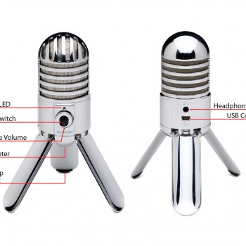 Samson Meteor mic 便攜錄音電容mic USB mic
