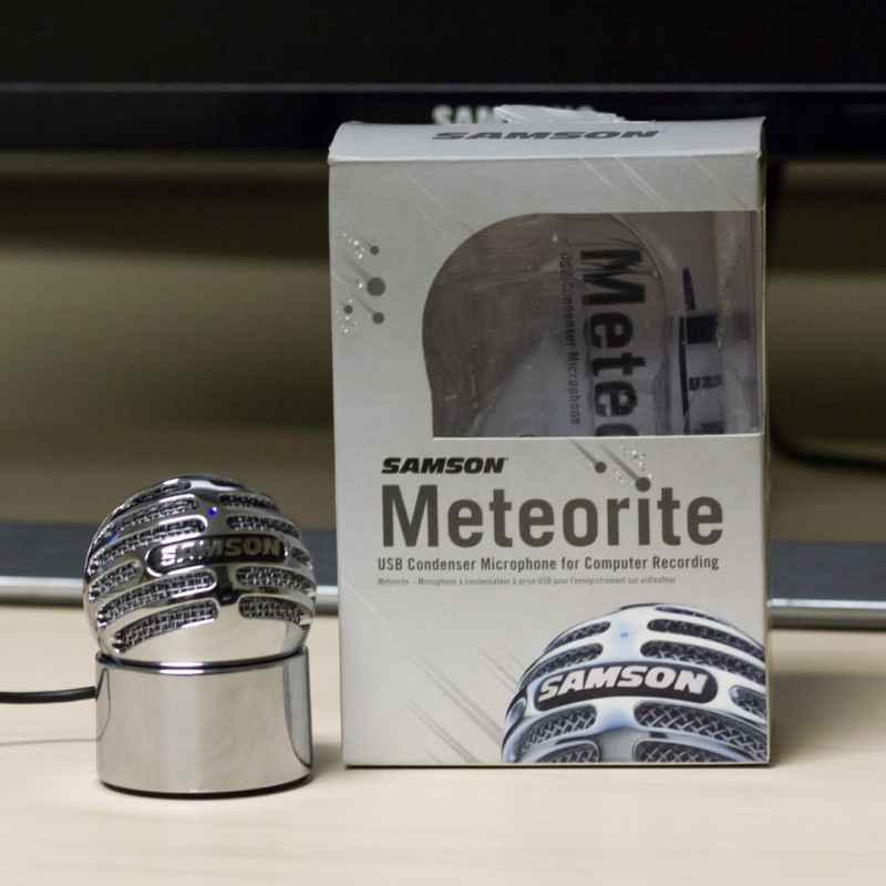 SAMSON Meteorite USB mic 桌面便攜電容 mic