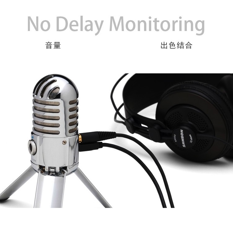 Samson Meteor mic 便攜錄音電容mic USB mic