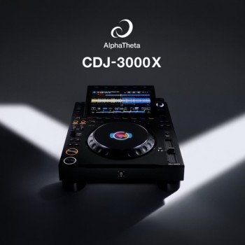  AlphaTheta CDJ-3000X Professional DJ multi player