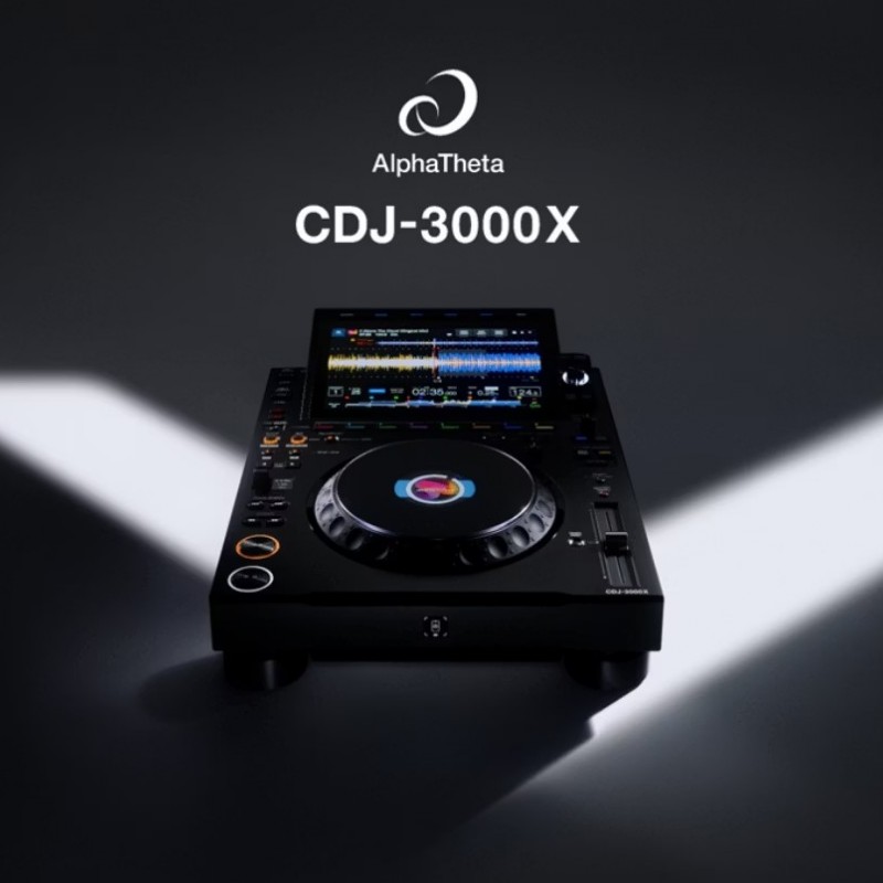  AlphaTheta CDJ-3000X Professional DJ multi player