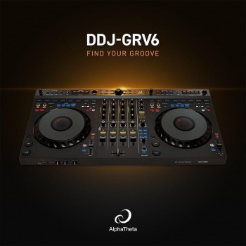 AlphaTheta DDJ-GRV6 Pioneer DDJ-GRV6 DJ Controller
