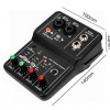 Q12 電腦手機音效卡 sound card 錄音混音器 小型 Mixers