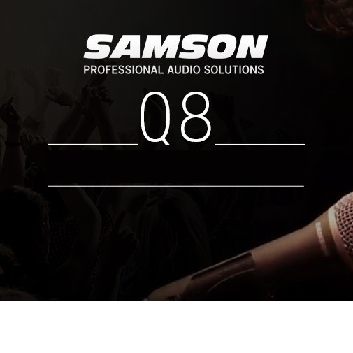 SAMSON Q8x microphone