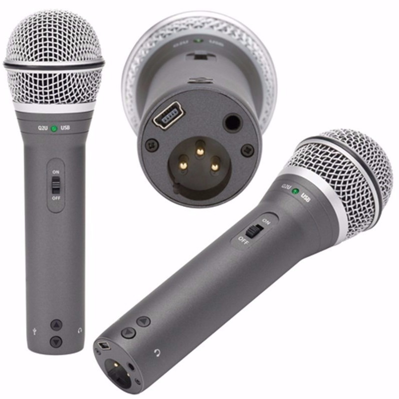 SAMSON Q2U 全能型動圈MIC USB/XLR接口 microphone