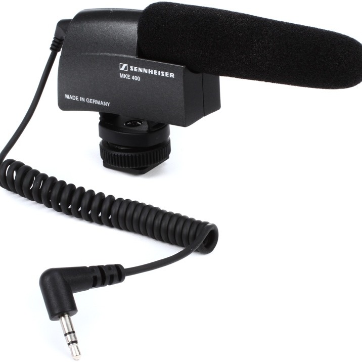 Sennheiser MKE 400 Compact Video Camera Shotgun Microphone