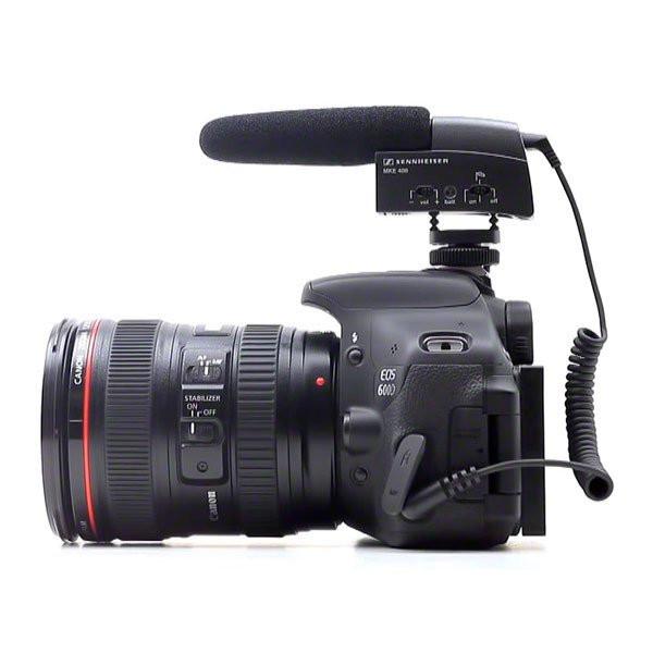 Sennheiser MKE 400 Compact Video Camera Shotgun Microphone