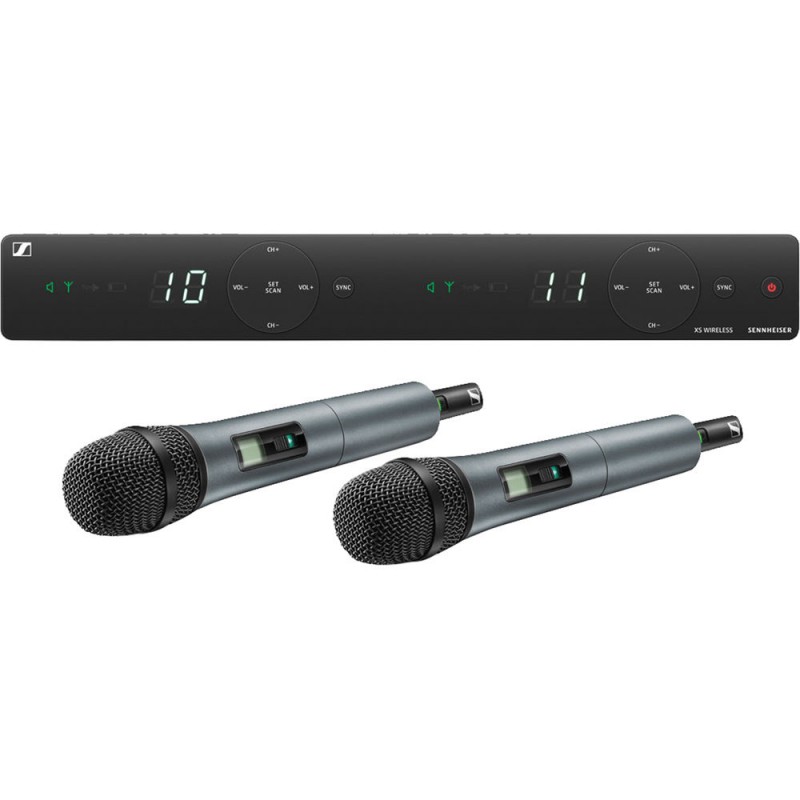 Sennheiser XSW 1-825 DUAL Wireless Dual Handheld Microphone System