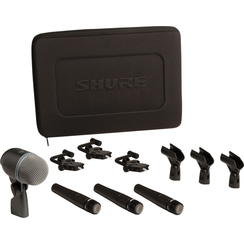 shure dmk57-52 drum microphone kit