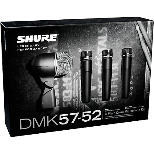 shure dmk57-52 drum microphone kit