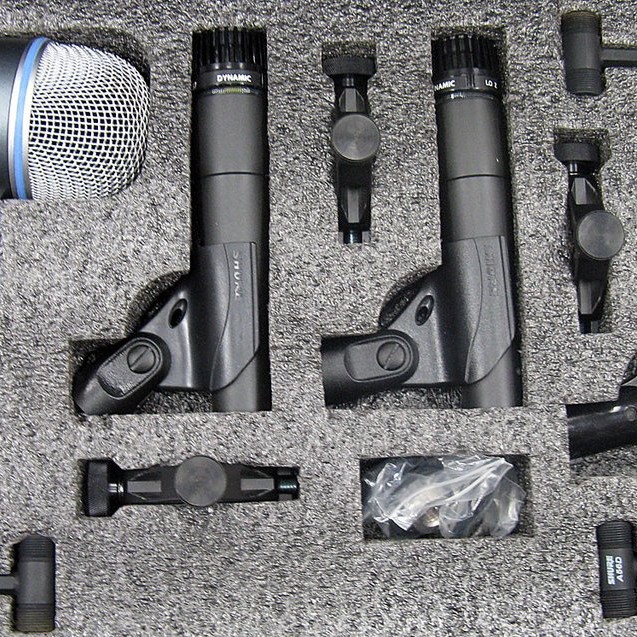 shure dmk57-52 drum microphone kit