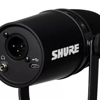 SHURE mv7  XLR/USB recording MICROPHONE